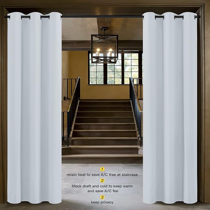 NICETOWN Temporary Portable Blackout Curtains - Image 2