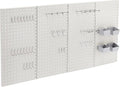 Amazon Basics Rectangular Metal Pegboard Wall Organizer, Tool Storage by AmazonBasics
