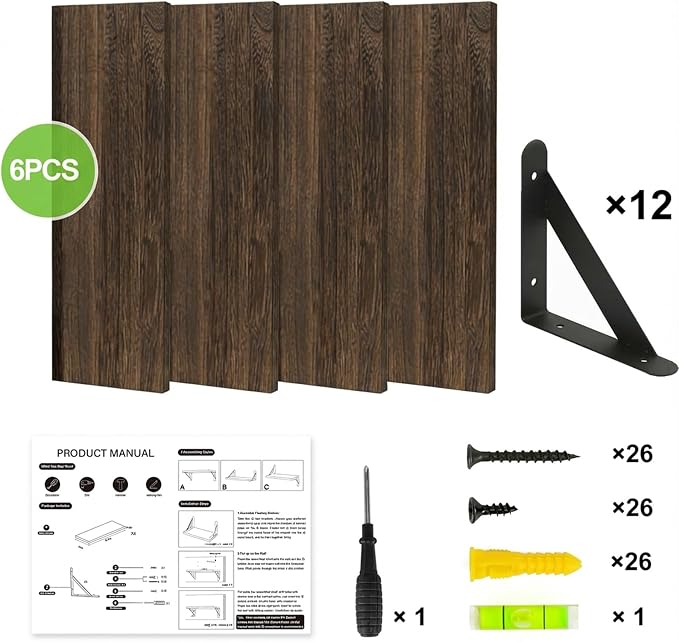 YGEOMER 23.6 Inch Floating Shelves - Image 7