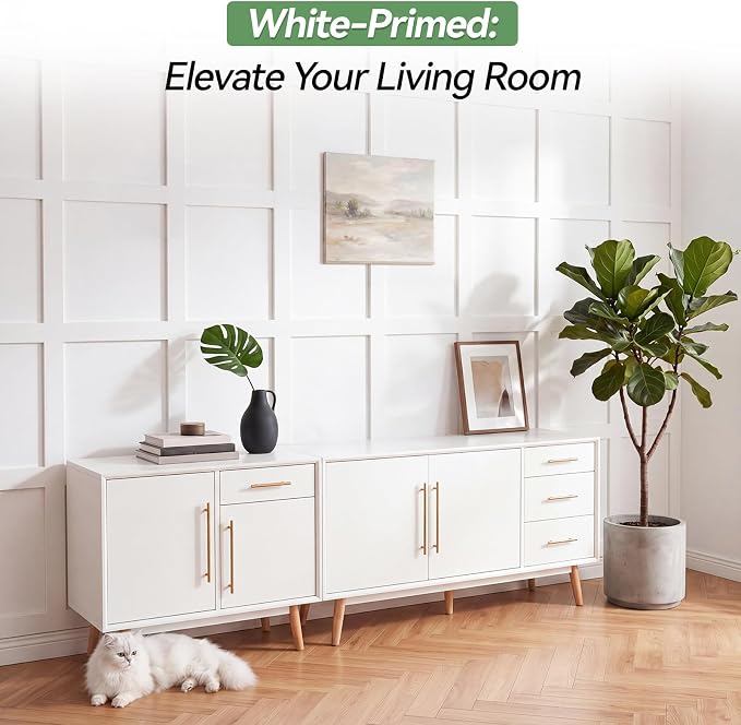 12 Pcs MDF Board and Batten Wall Panel Kits - Image 5