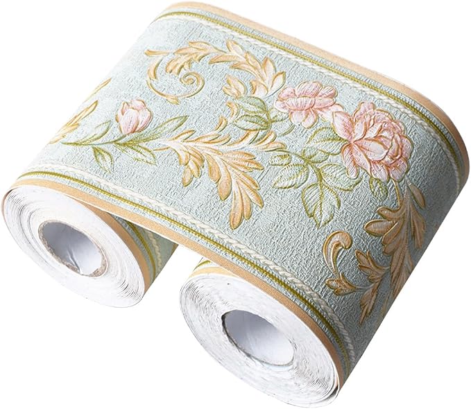 Creation Core 4.2x196.8 Waterproof Wallpaper Border 3D Pattern Wall Decor by La+La+Pet