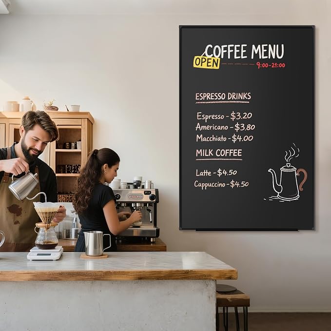 SELEAD Magnetic Chalkboard 72 x 48 Inches - Image 2