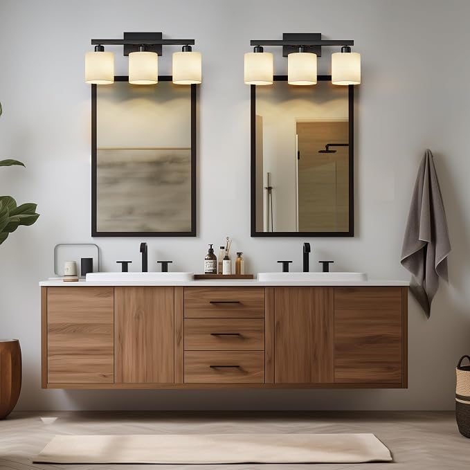PARTPHONER Bathroom Light Fixtures, Bathroom Lighting Fixtures Over Mirror - Image 8