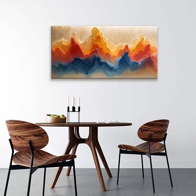 Canvas Wall Art Decor Artwork Modern Paintings Abstract Wall Decor Maximalist - Image 4