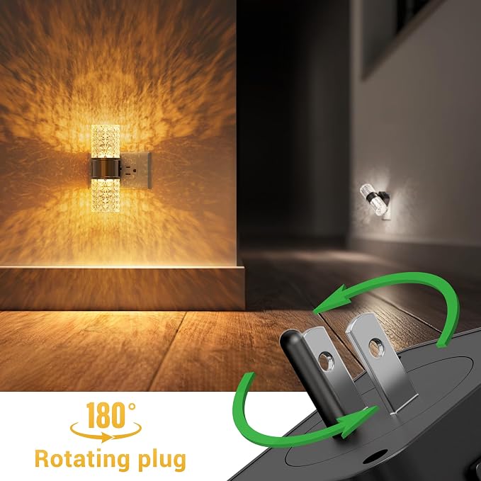 L LOHAS LED Night Light, Modern Night Lights Plug into Wall, 2 Pack - Image 5