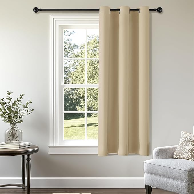 ChrisDowa Blackout Curtains 48 inches Long by ChrisDowa