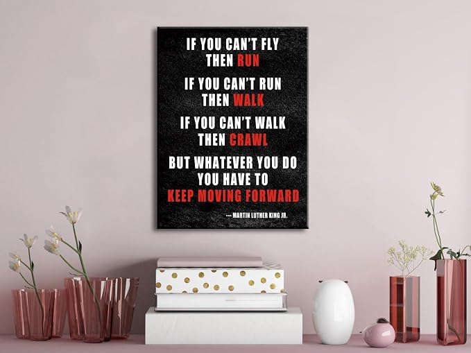 Pyradecor Keep Moving Forward Motivational Classroom Positive Quotes - Image 4