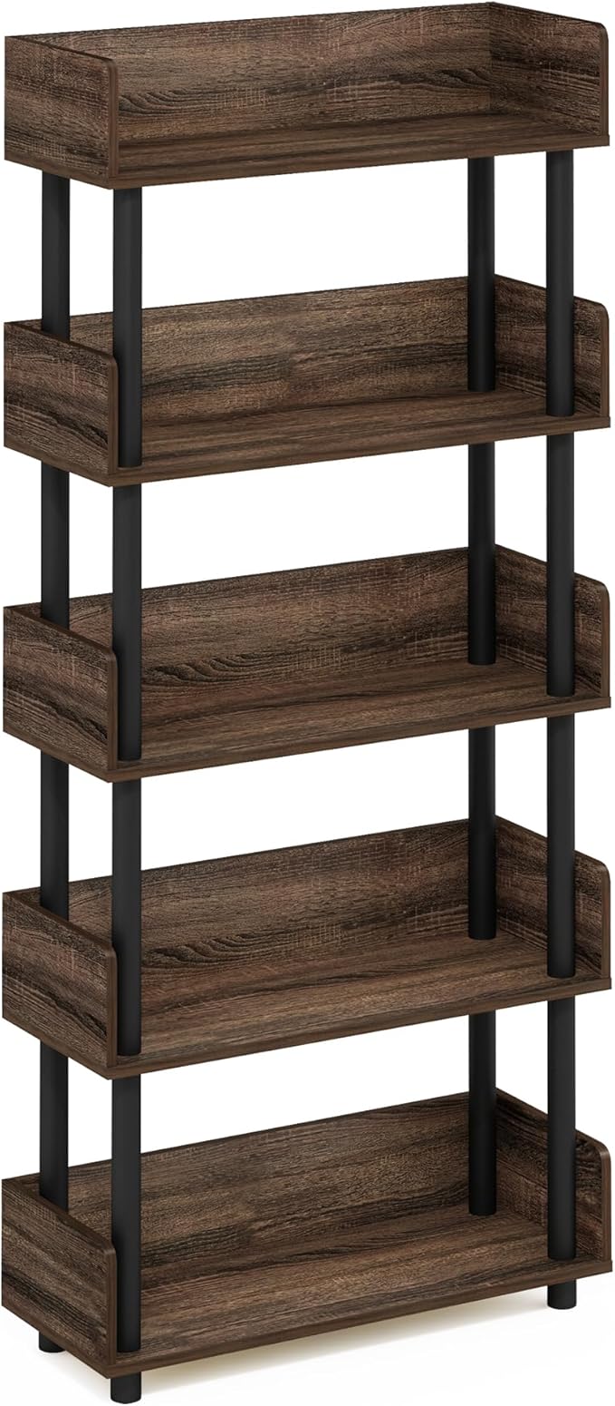 Furinno Turn-N-Tube 5-Tier Toolless Freestanding Multipurposes Display Rack - Image 5