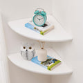 Corner Shelves, Round End Wall Mount by Coamily