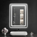LED Bathroom Mirrors 24"x30" Bathroom Mirror by WISSMILESHOME