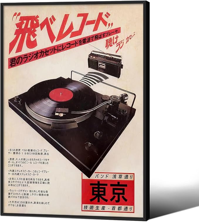 Japanese Retro Music Poster Japanese Ukiyo-e Canvas Wall Art Vintage Asian by Unknown