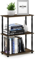 Furinno TURN-N-TUBE Storage Shelves, 3-Tier Book Shelf, Corner Shelf, Toolless by Furinno-FitsYourSpaceFitsYourBudget