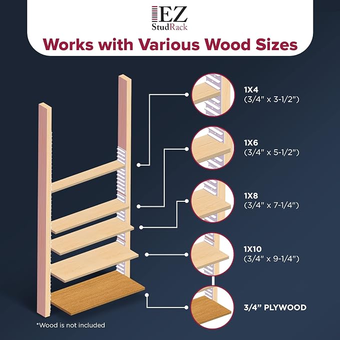 EZStudRack Shelf Bracket - Image 4