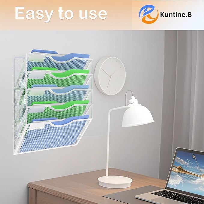 Kuntine.B Wall File Organizer Office - Image 7