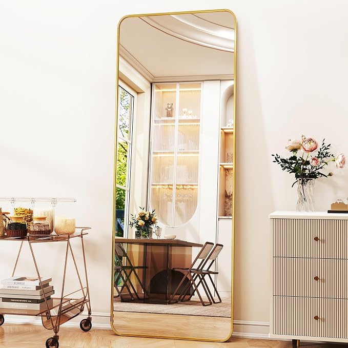 XRAMFY Full Length Mirror 23"x66", Large Floor Mirror - Image 7