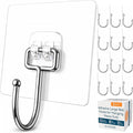 GLUIT Adhesive Large Wall Hooks by GLUIT
