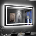 LOAAO 48"X30" LED Bathroom Mirror by LOAAO