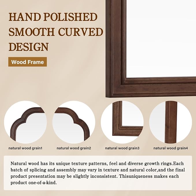 WallBeyond Wood Bathroom Mirrors - Image 7