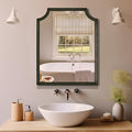 WallBeyond Scalloped Wood Mirror by WallBeyond