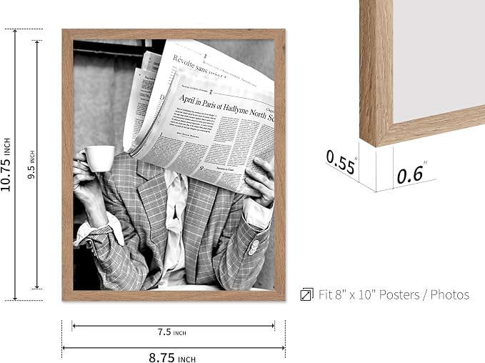 Poster Master Woman Reading Newspaper - Image 3