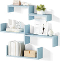 SRIWATANA Floating Shelves for Wall, Wall Shelves for Bathroom, Living Room by SRIWATANA