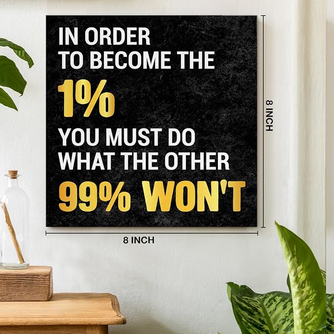 Inspirational Wall Art, Motivational Positive Quotes Wall Decor - Image 2