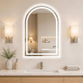 Arched LED Bathroom Mirrors by WISSMILESHOME