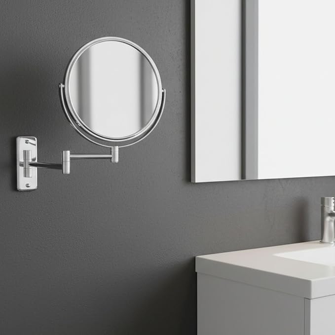 JERDON Wall-Mounted Magnifying Mirror - Image 7