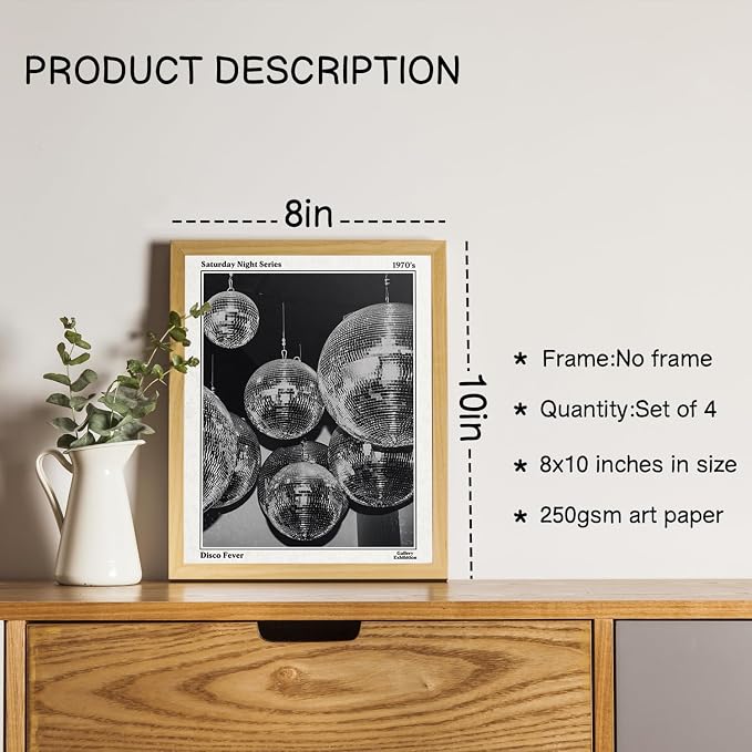 NaZaUK Retro Black And White Newspaper Poster What If It All Works Out Canvas - Image 2