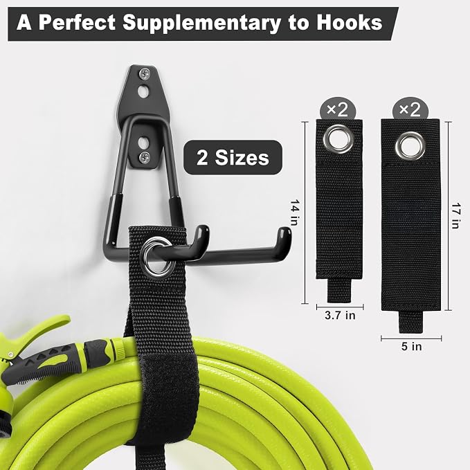 LANDNEOO Garage Hooks, Heavy Wall Mount Duty Hooks - Image 3