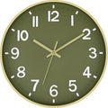 Foxtop Modern Wall Clock Silent Non-Ticking Battery Operated Round Quartz 12 by Foxtop