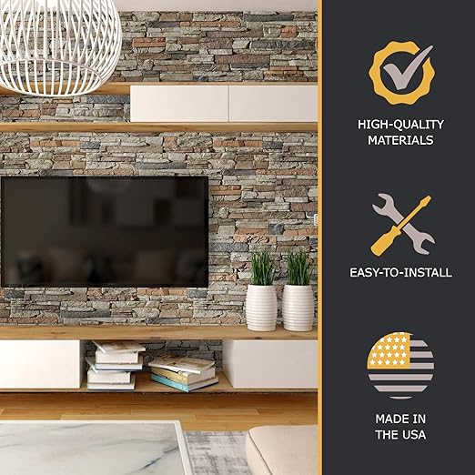 AZ Faux High-Density Polyurethane Faux Stone Wall Covering Panels - Image 5