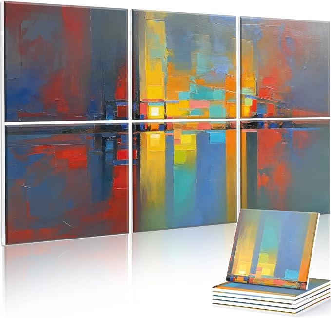 JBER Acoustical Wall Panels, 47.2×27 Inches Art Acoustic Panels, Decorative by JBER