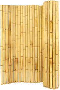 FOREVER BAMBOO Natural Bamboo Fencing Decorative Rolled Fence Panel 0.75 in D x by FOREVERBAMBOO