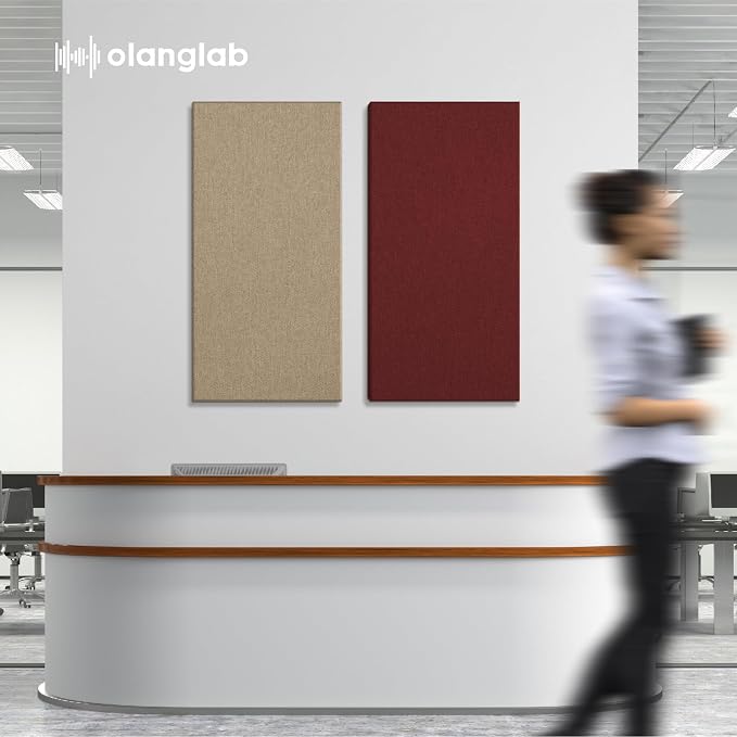 Olanglab Sound Acoustic Panels 2 Pack, Large Sound Proof Panels - Image 7