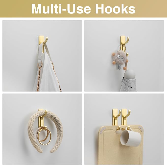 pickpiff Adhesive Wall Coat Hooks - Image 3