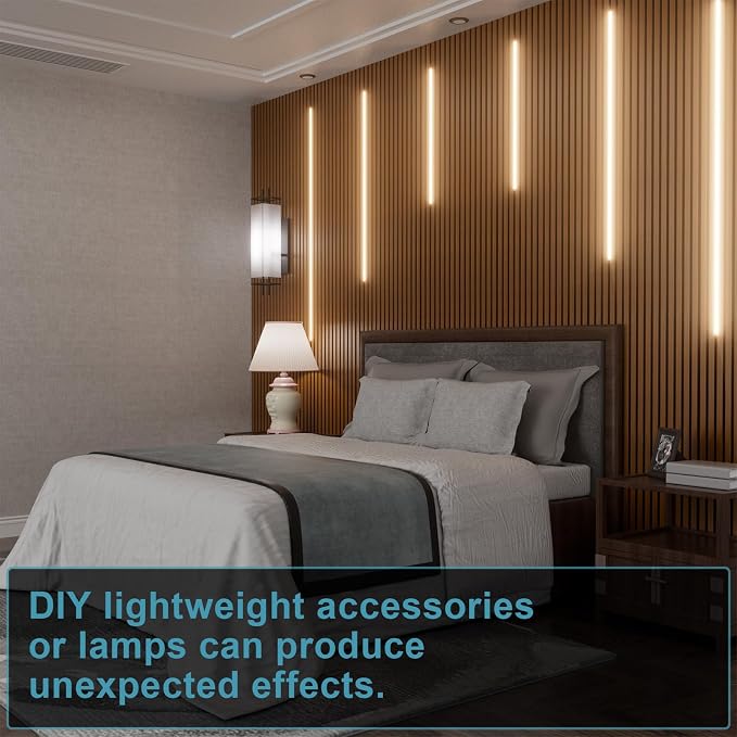 Wood Slat Acoustic Wall Panels-3D Fluted Sound Absorbing Panel - Image 6