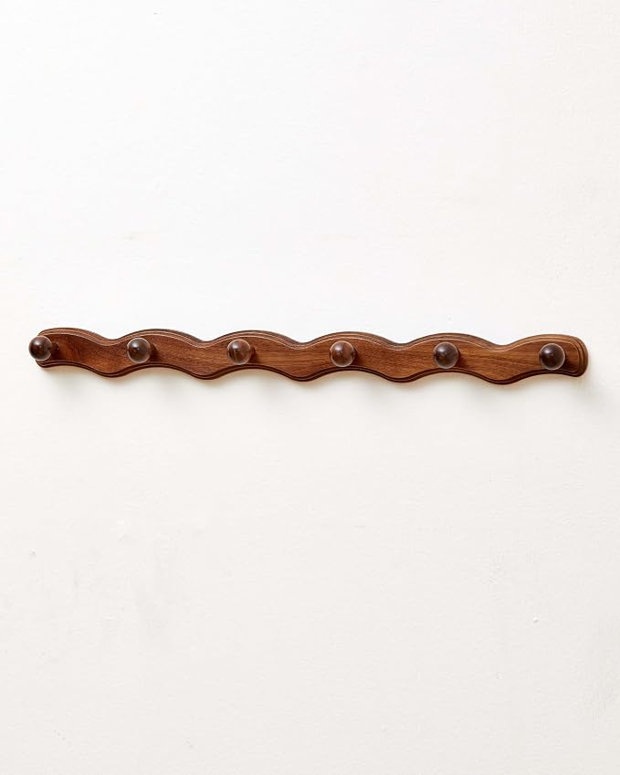 Wood Coat Rack Wall Mount by Vinoil