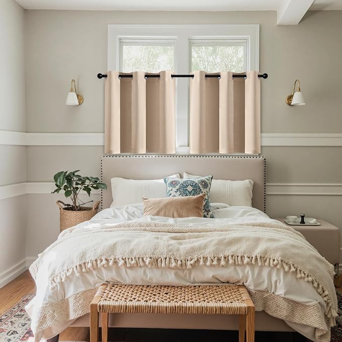 MIULEE Blackout Curtains for Bedroom Living Room 2 Panels, Thermal Insulated - Image 7