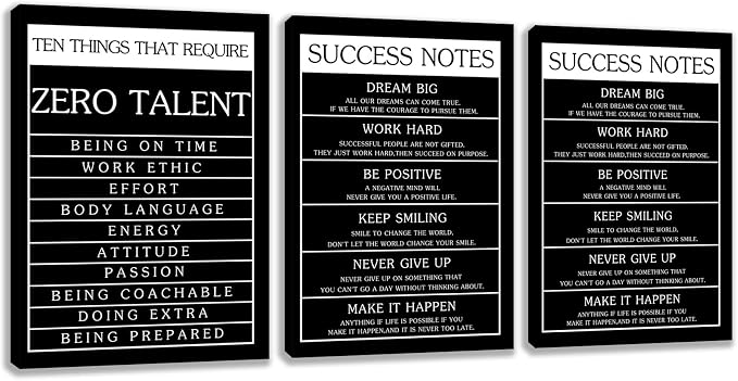 Motivational Wall Decor Paintings Inspirational Office Wall Decor Posters by Kuiluuye