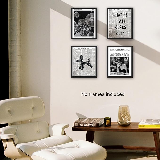 NaZaUK Funky Retro Y2K Wall Art, Prints - Image 3