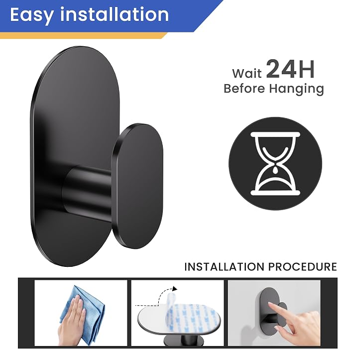 Aikzik Adhesive Towel Hooks - Image 7