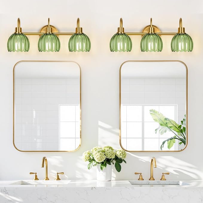 Bathroom Light Fixtures, Brushed Gold Vanity Lights - Image 7
