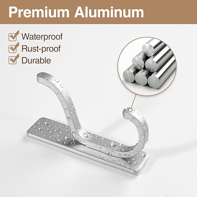 pickpiff Adhesive Wall Coat Hooks - Image 4