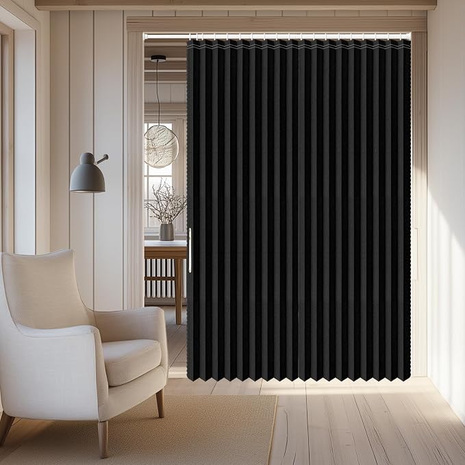 AJAZZ Blackout Sliding Door Curtains - Image 8