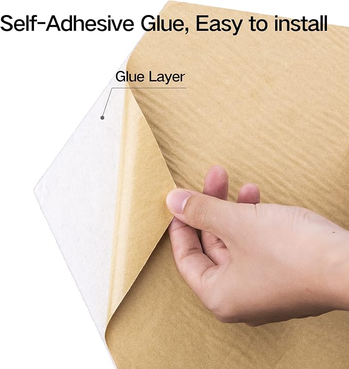 22 Pack Self-Adhesive Acoustic Panels 12" X 10" X 0.4" - Image 2