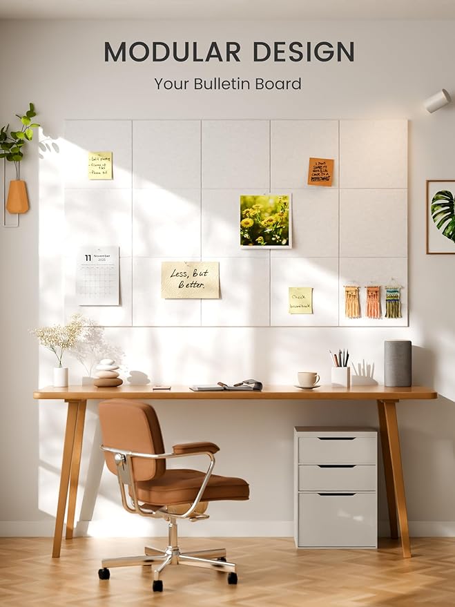 Bumusty Large Cork Board 48" x 36" Alternative - Image 6