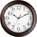 KECYET 16 Inch Wall Clocks Battery Operated Silent Non-Ticking Wall Clock by KECYETWALLCLOCK
