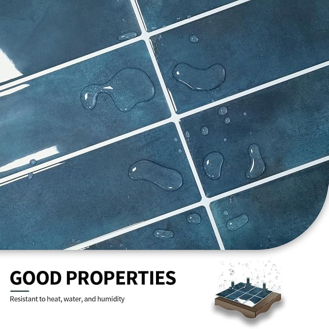 Peel and Stick Backsplash 3D Wall Tiles, Self-Adhesive, Oil Proof, Waterproof - Image 4