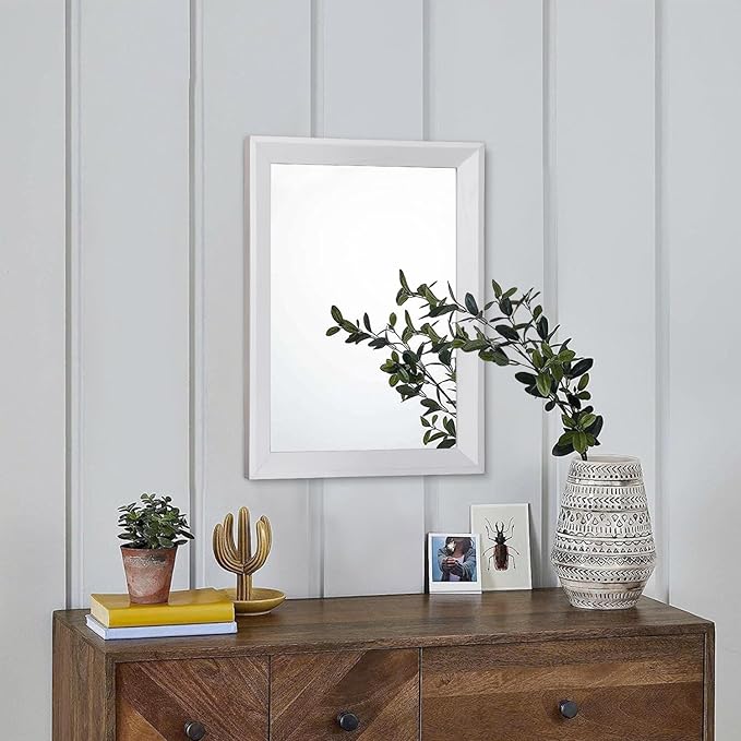 AAZZKANG Rectangular Wall Mirror Decorative Wood Framed Mirrors - Image 3